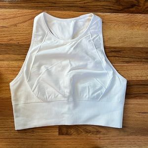 Lululemon longline sports bra, size 8.